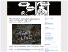 Tablet Screenshot of cereblog.org